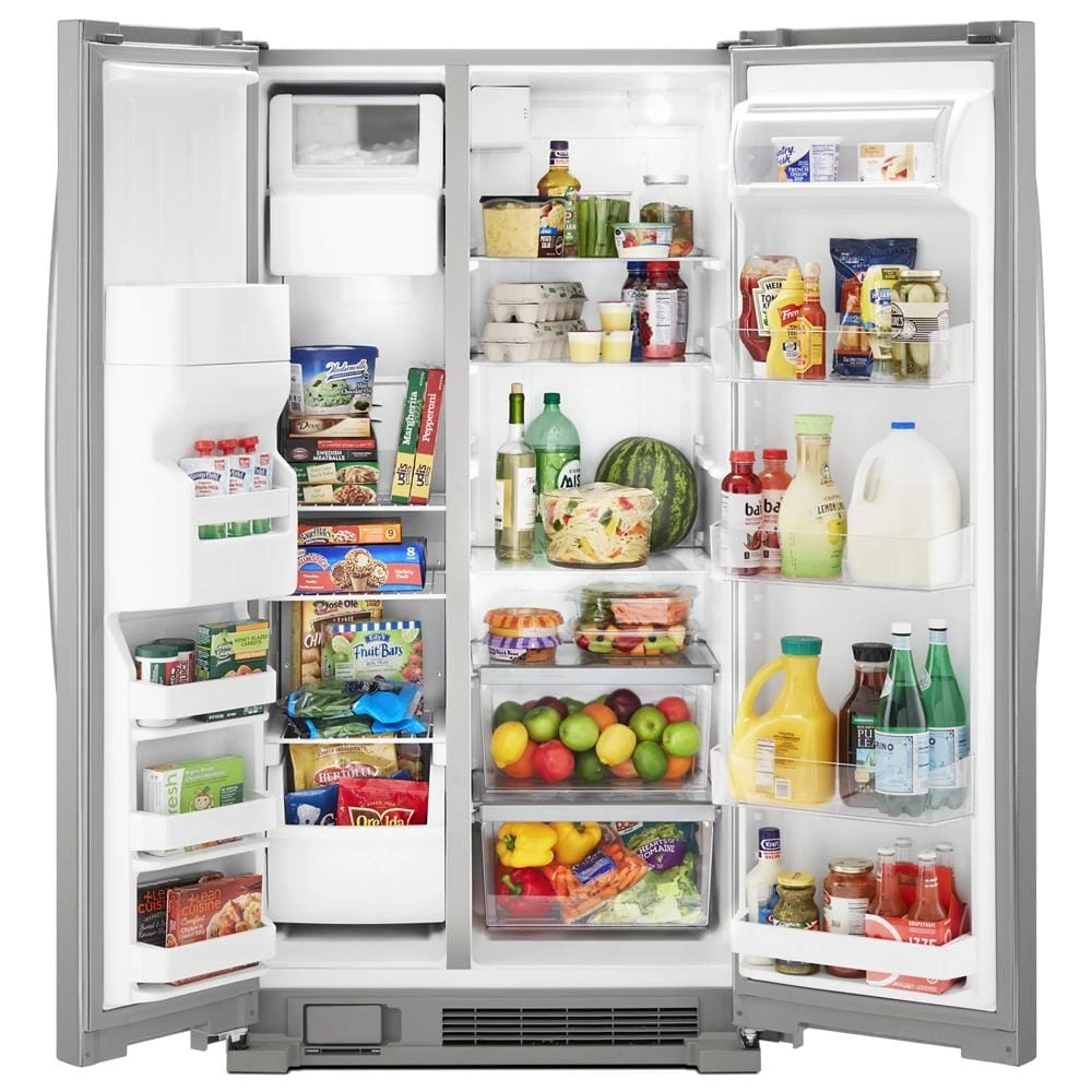 36-inch Wide Side-by-Side Refrigerator - 25 cu. ft. WRS335SDHM
