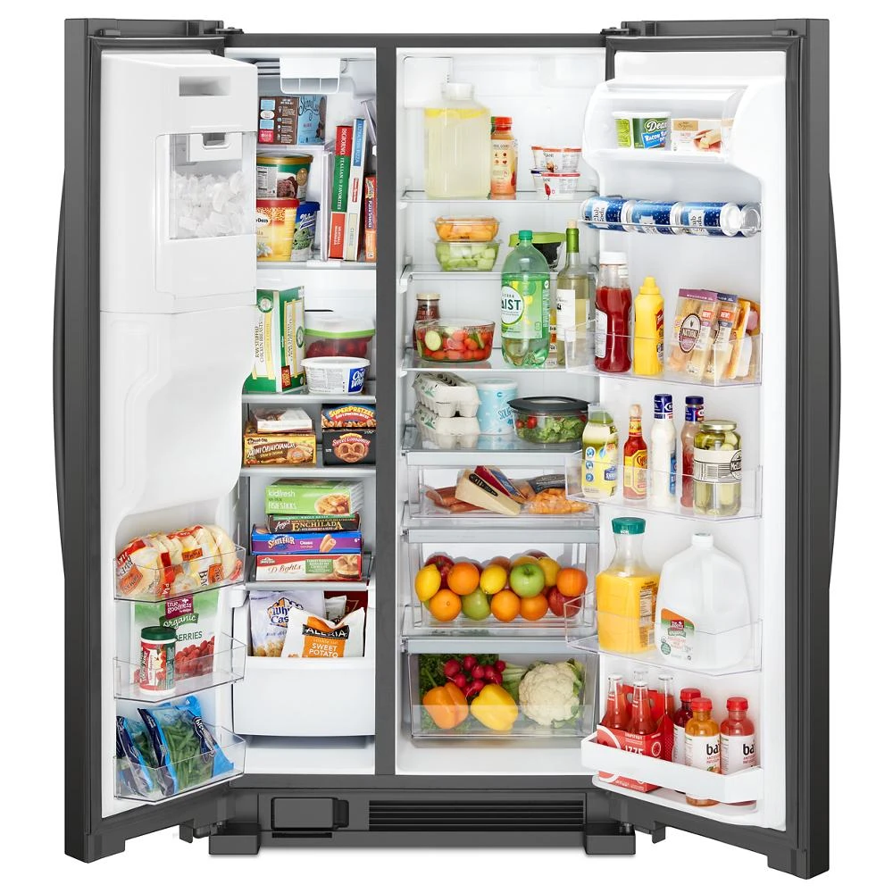 36-inch Wide Side-by-Side Refrigerator - 25 cu. ft. WRS555SIHB