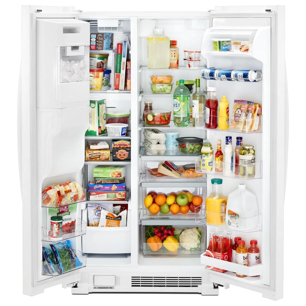 36-inch Wide Side-by-Side Refrigerator - 25 cu. ft. WRS555SIHW