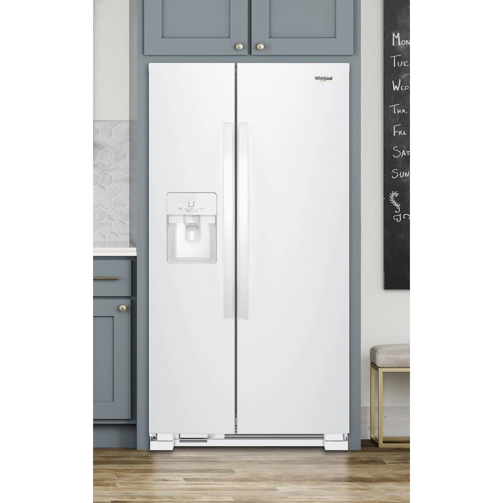 36-inch Wide Side-by-Side Refrigerator - 25 cu. ft. WRS555SIHW