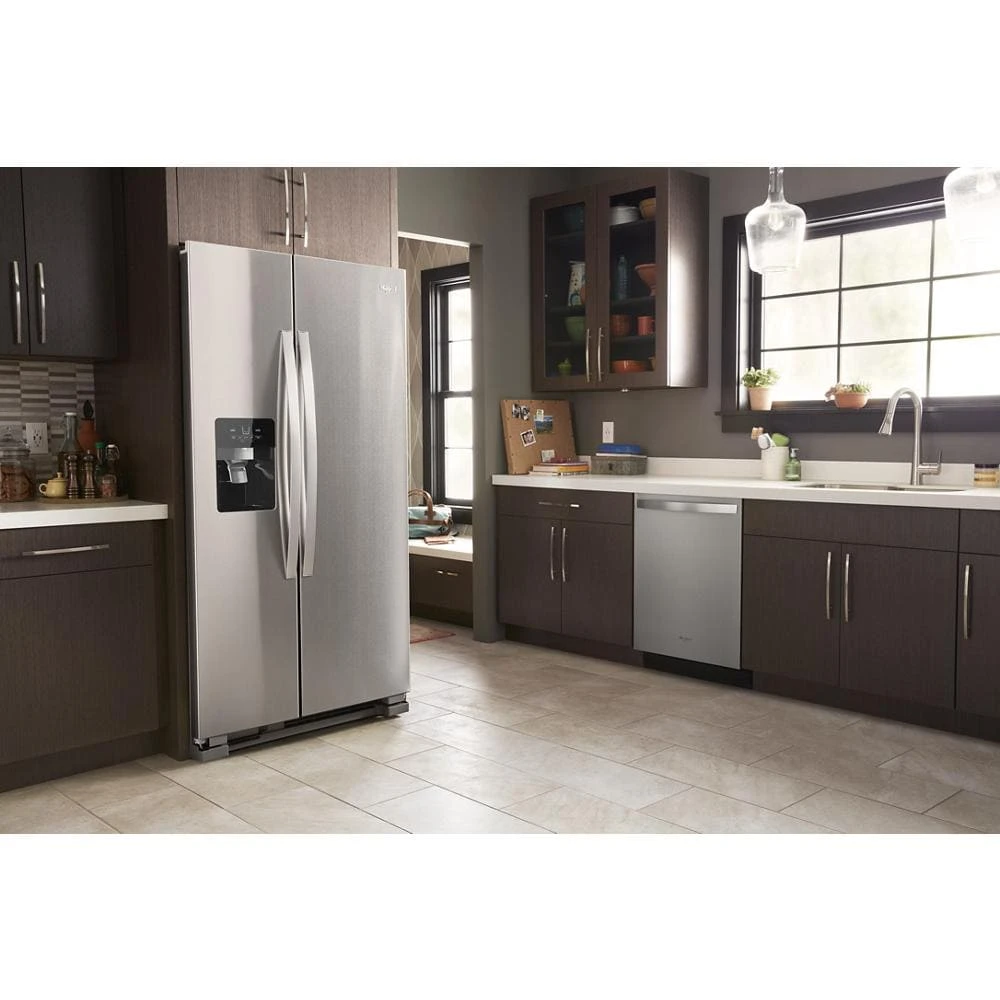36-inch Wide Side-by-Side Refrigerator - 25 cu. ft. WRS555SIHZ