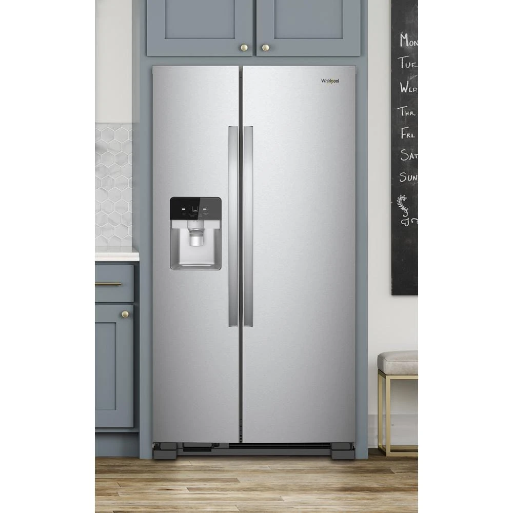 36-inch Wide Side-by-Side Refrigerator - 25 cu. ft. WRS555SIHZ