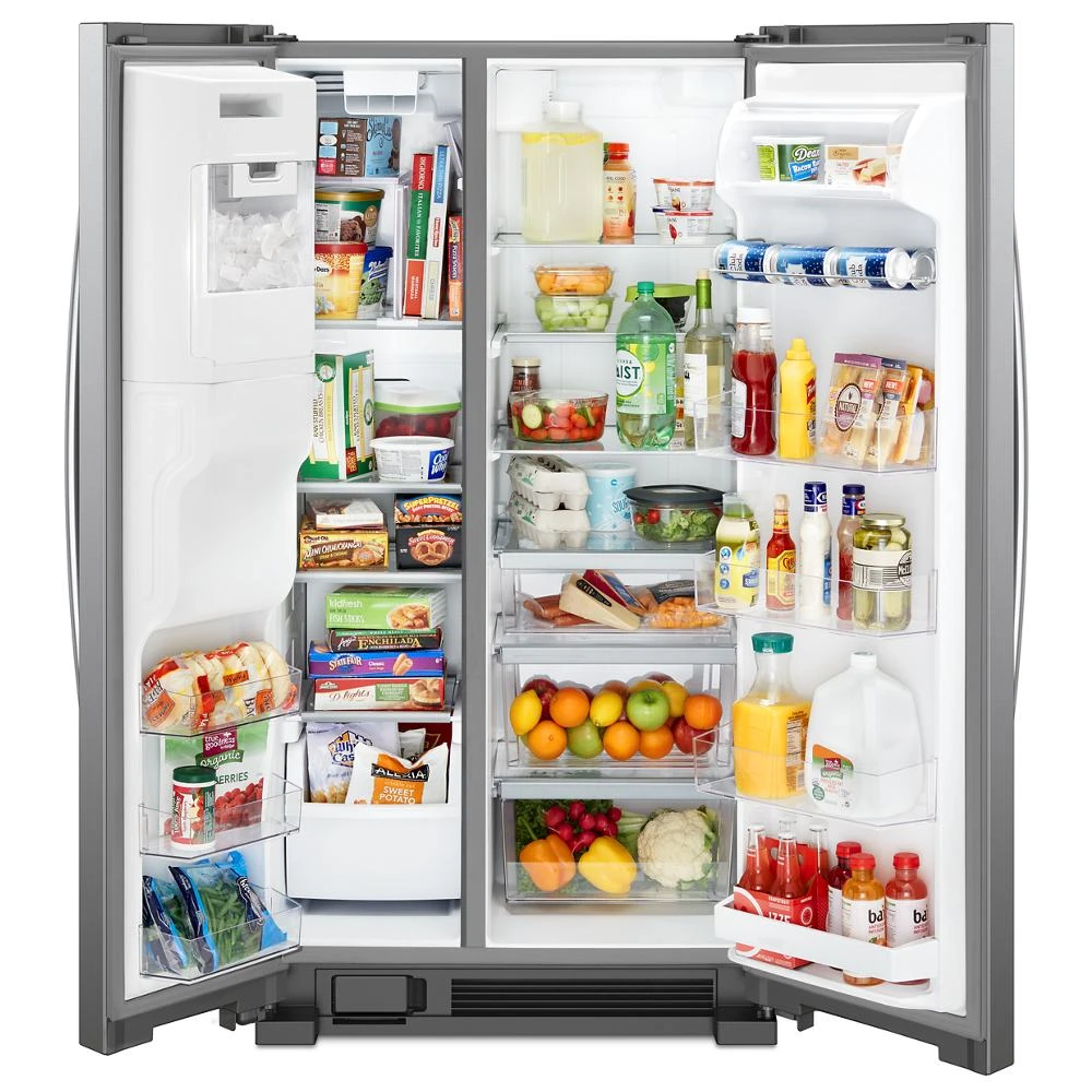 36-inch Wide Side-by-Side Refrigerator - 25 cu. ft. WRS555SIHZ