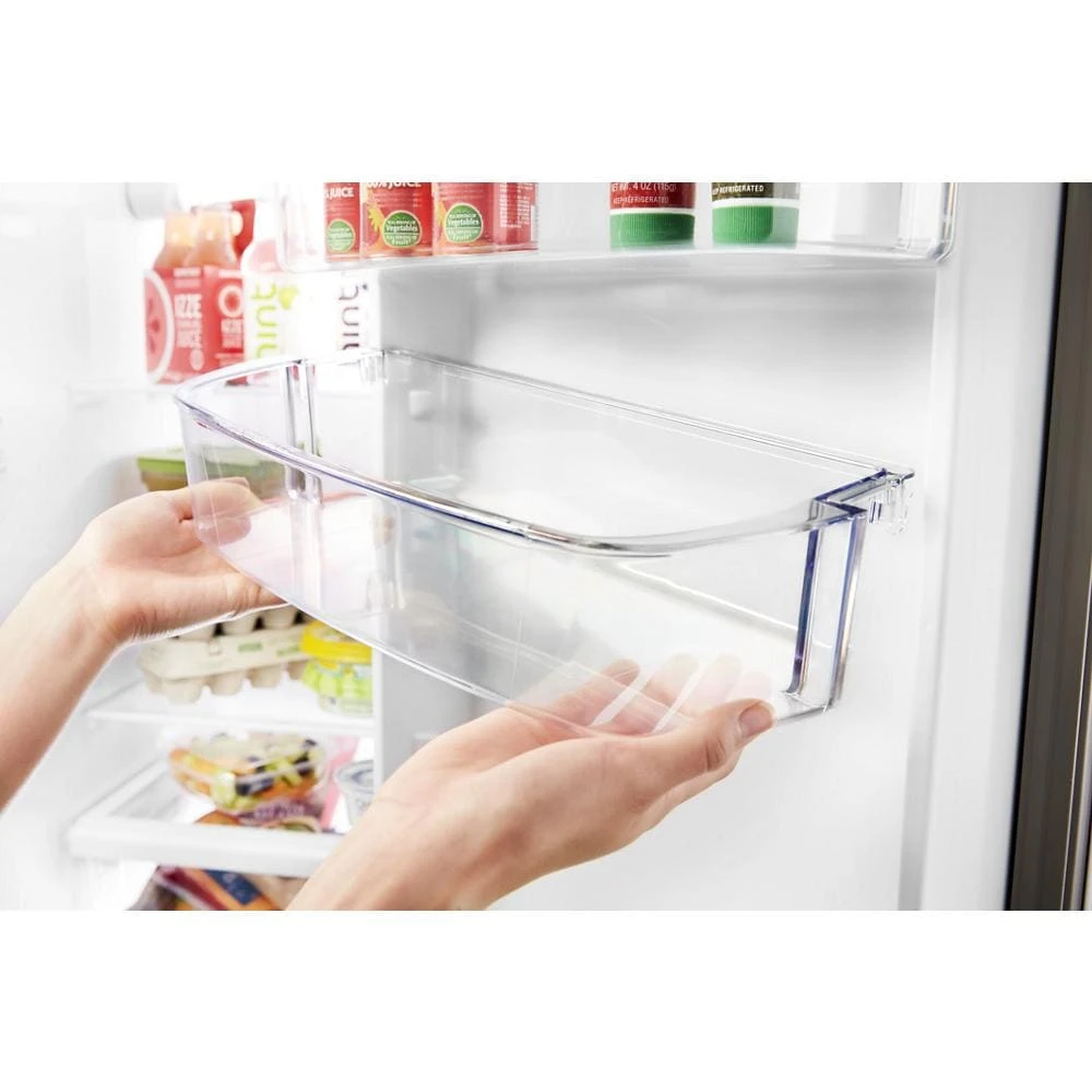 36-inch Wide Counter Depth Side-by-Side Refrigerator - 21 cu. ft. WRS571CIHB