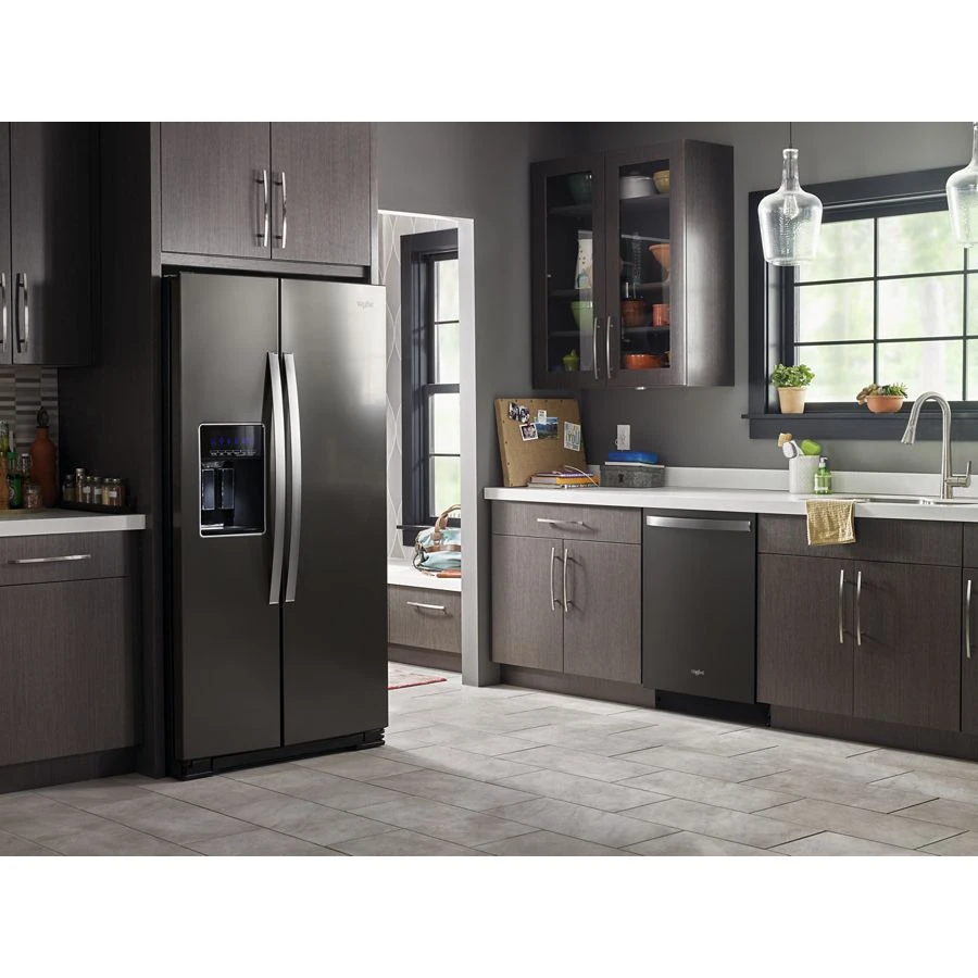 36-inch Wide Counter Depth Side-by-Side Refrigerator - 21 cu. ft. WRS571CIHV