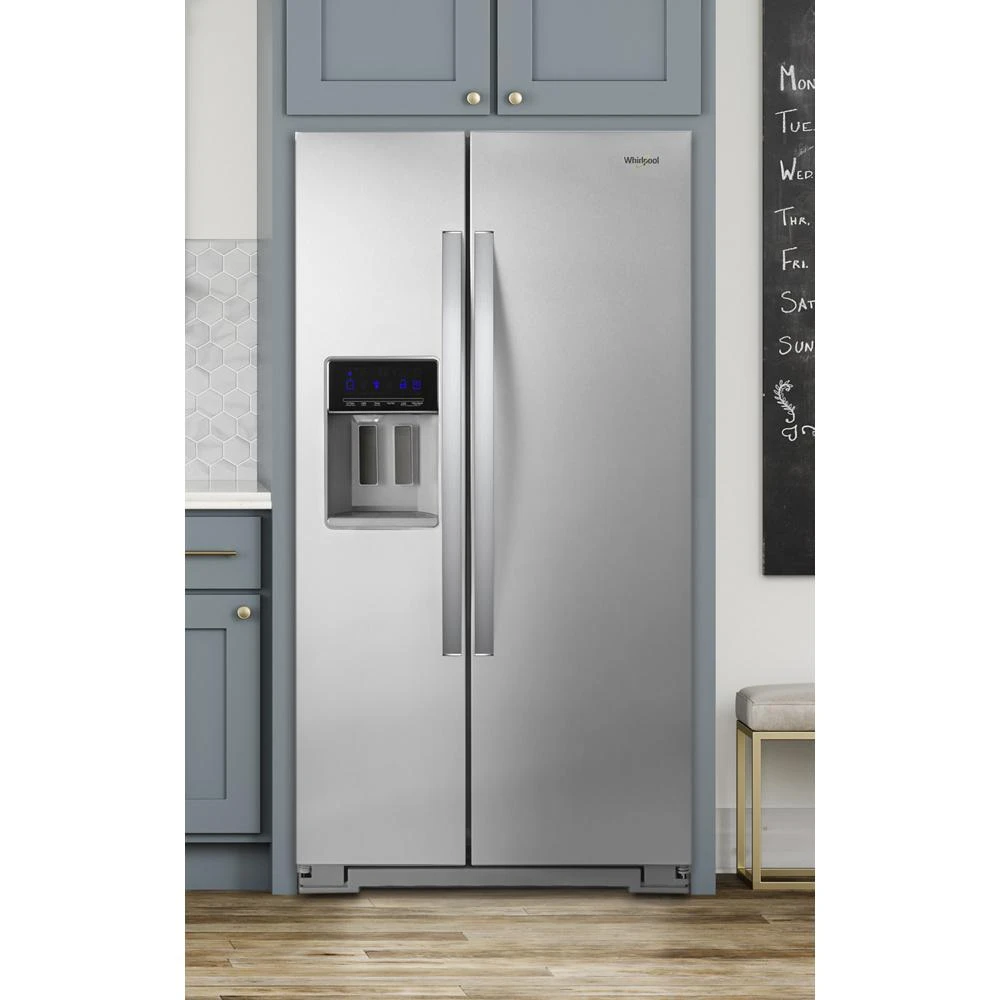 36-inch Wide Counter Depth Side-by-Side Refrigerator - 21 cu. ft. WRS571CIHZ