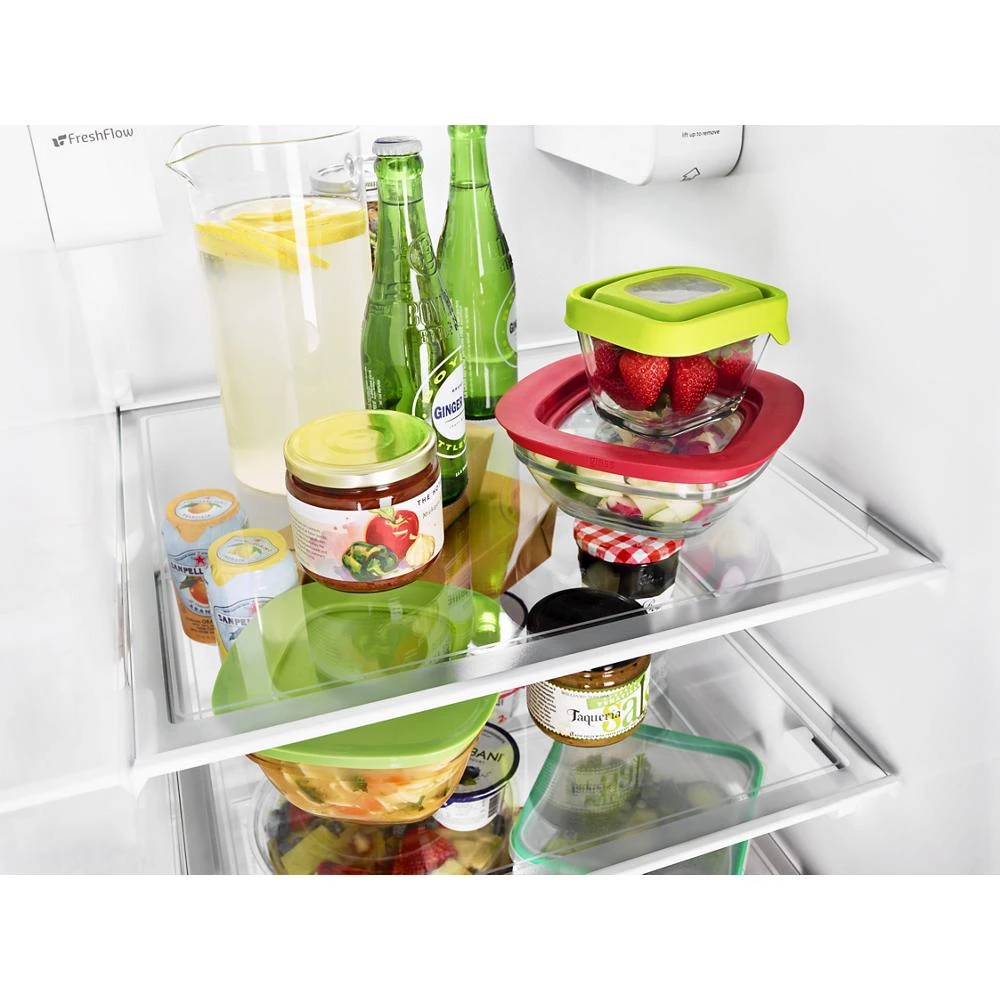 36-inch Wide Counter Depth Side-by-Side Refrigerator - 21 cu. ft. WRS571CIHZ