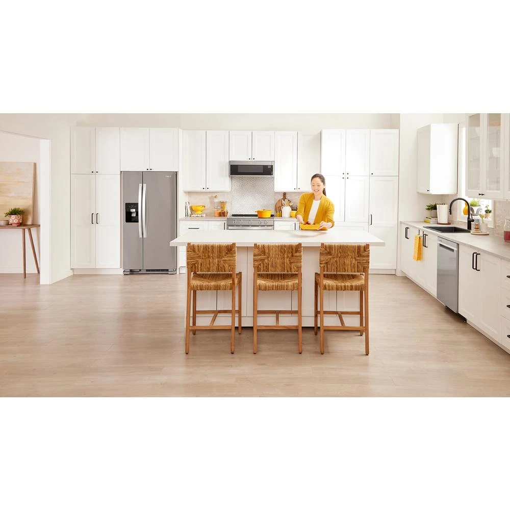 36-inch Wide Counter Depth Side-by-Side Refrigerator - 21 cu. ft. WRS571CIHZ