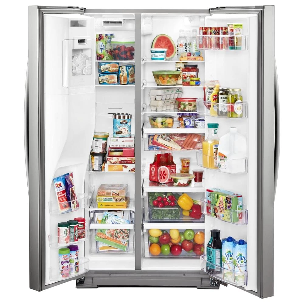 36-inch Wide Counter Depth Side-by-Side Refrigerator - 21 cu. ft. WRS571CIHZ