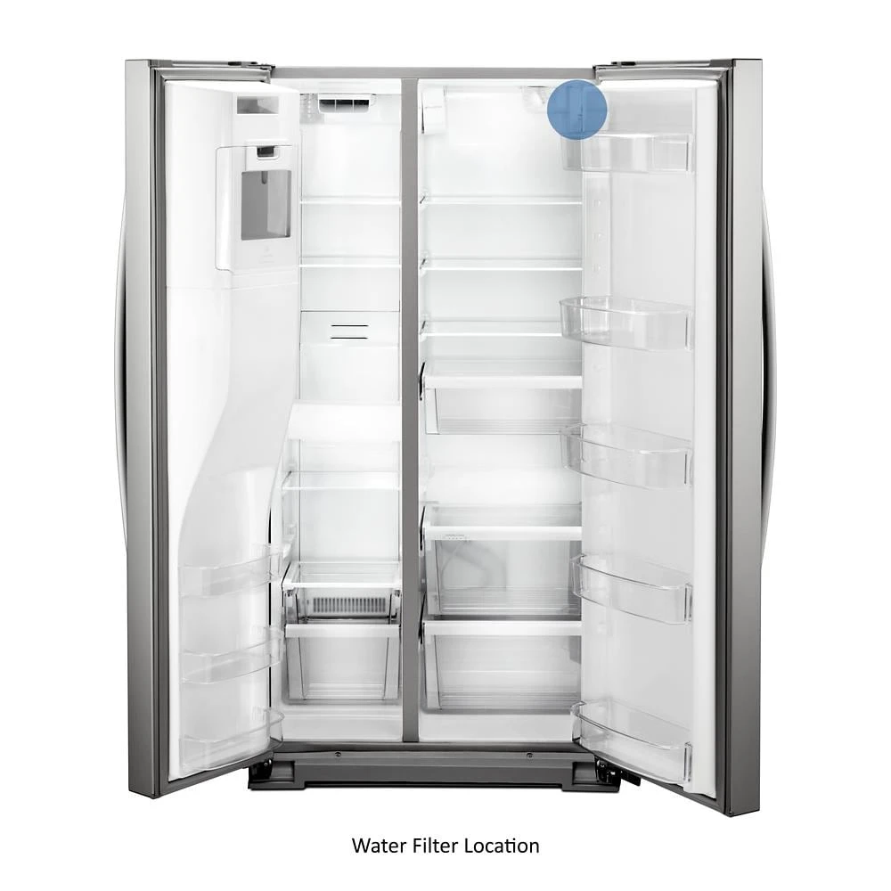 36-inch Wide Counter Depth Side-by-Side Refrigerator - 21 cu. ft. WRS571CIHZ