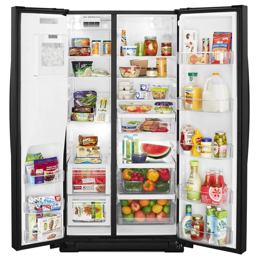 36-inch Wide Side-by-Side Refrigerator - 28 cu. ft. WRS588FIHB