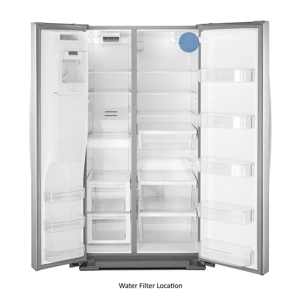 36-inch Wide Side-by-Side Refrigerator - 28 cu. ft. WRS588FIHZ