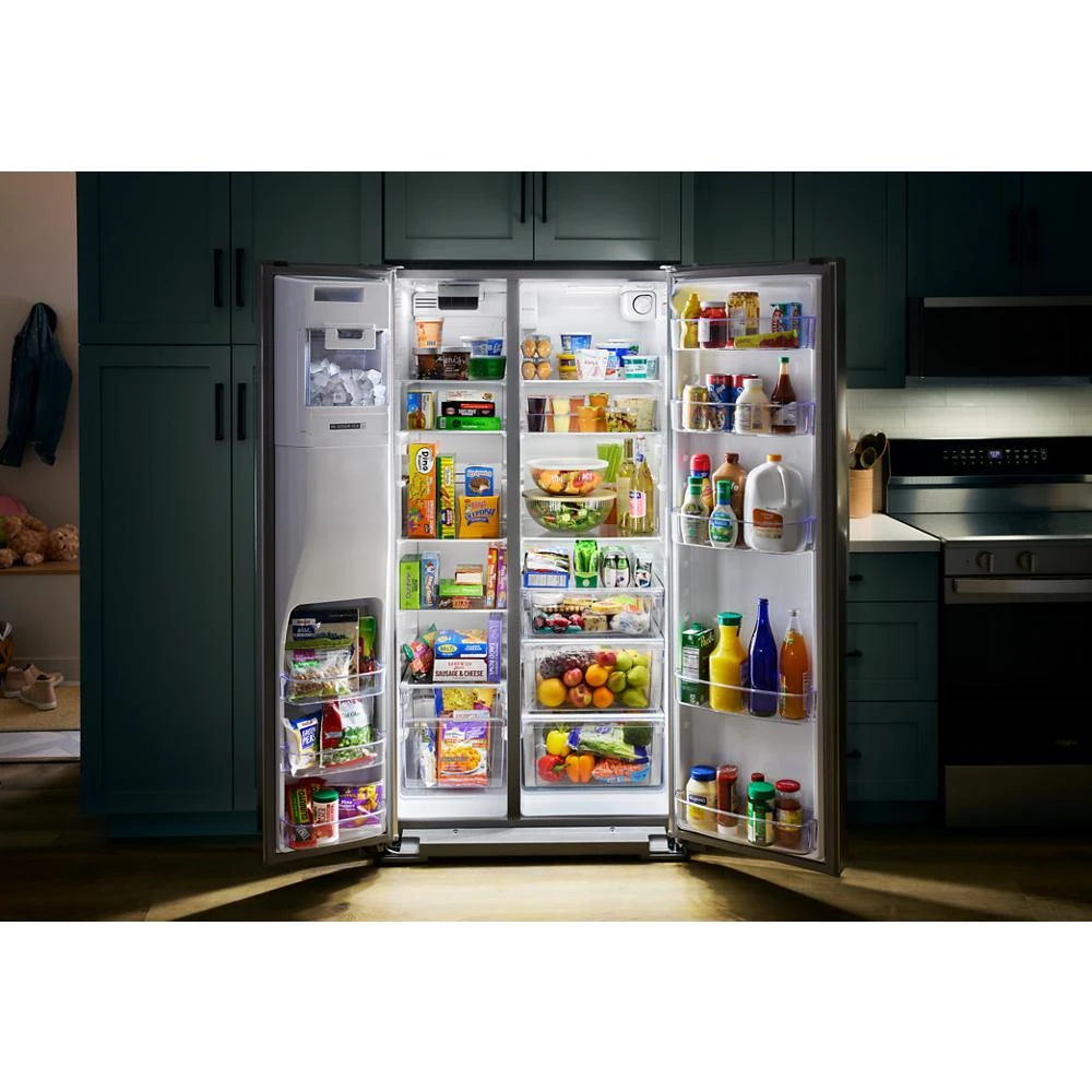 36-inch Counter Depth Side-by-Side Refrigerator with TruCool™ System WRSC5536RV