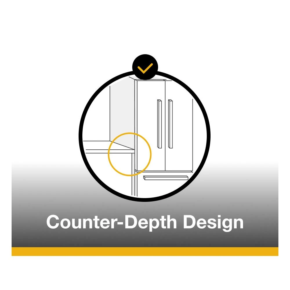 36-inch Counter Depth Side-by-Side Refrigerator with TruCool™ System WRSC5536RZ