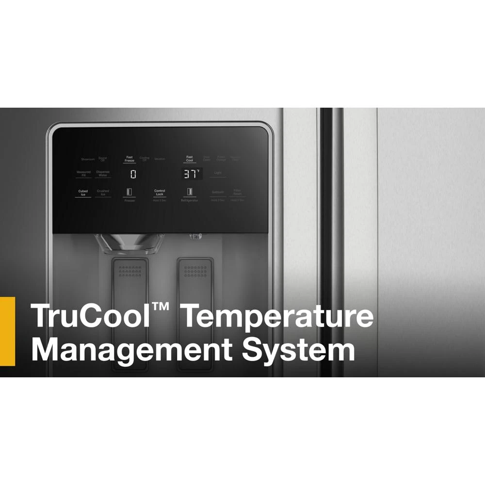 36-inch Counter Depth Side-by-Side Refrigerator with TruCool™ System WRSC5536RZ
