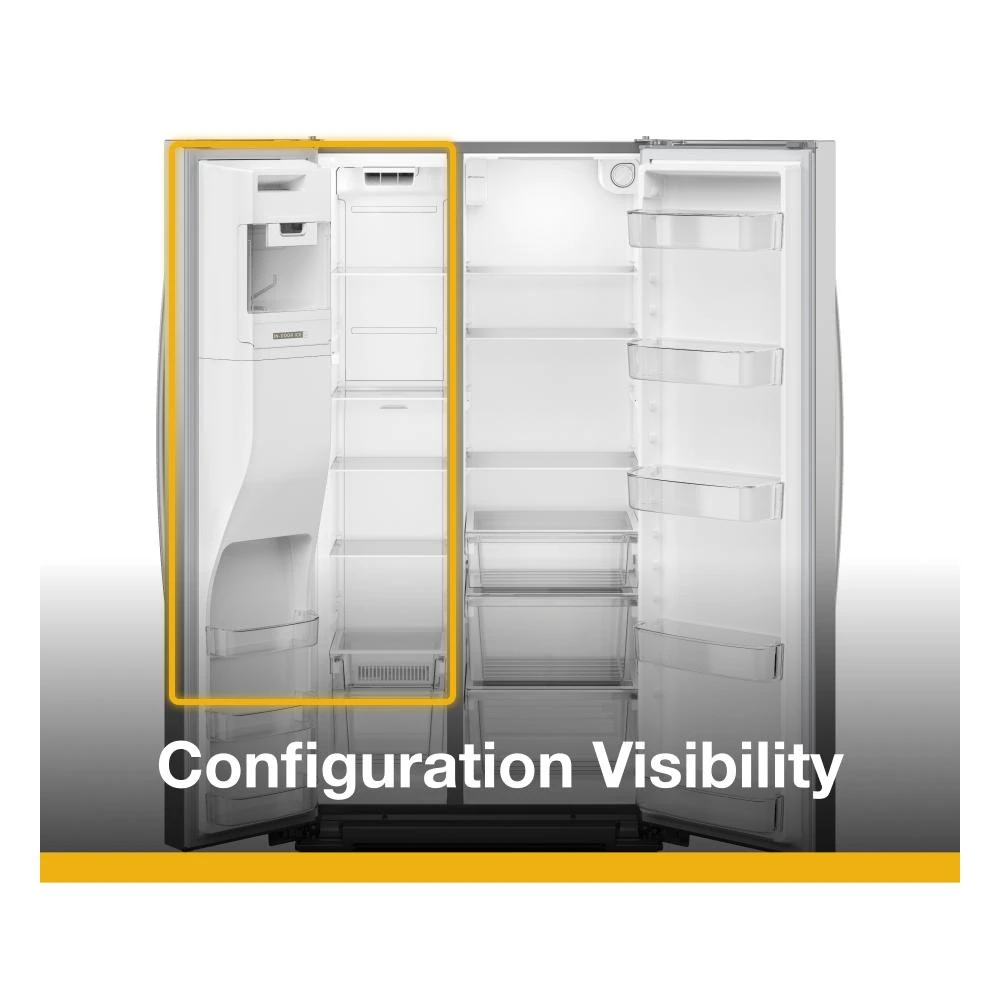 36-inch Counter Depth Side-by-Side Refrigerator with TruCool™ System WRSC5536RZ