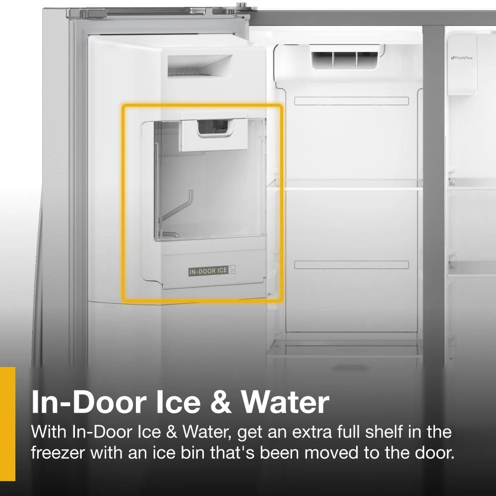 36-inch Counter Depth Side-by-Side Refrigerator with TruCool™ System WRSC5536RZ