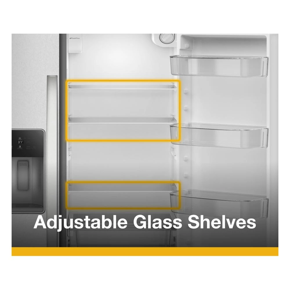 36-inch Counter Depth Side-by-Side Refrigerator with TruCool™ System WRSC5536RZ