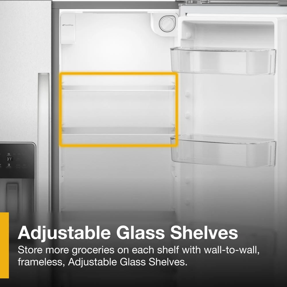 36-inch Counter Depth Side-by-Side Refrigerator with TruCool™ System WRSC5536RZ