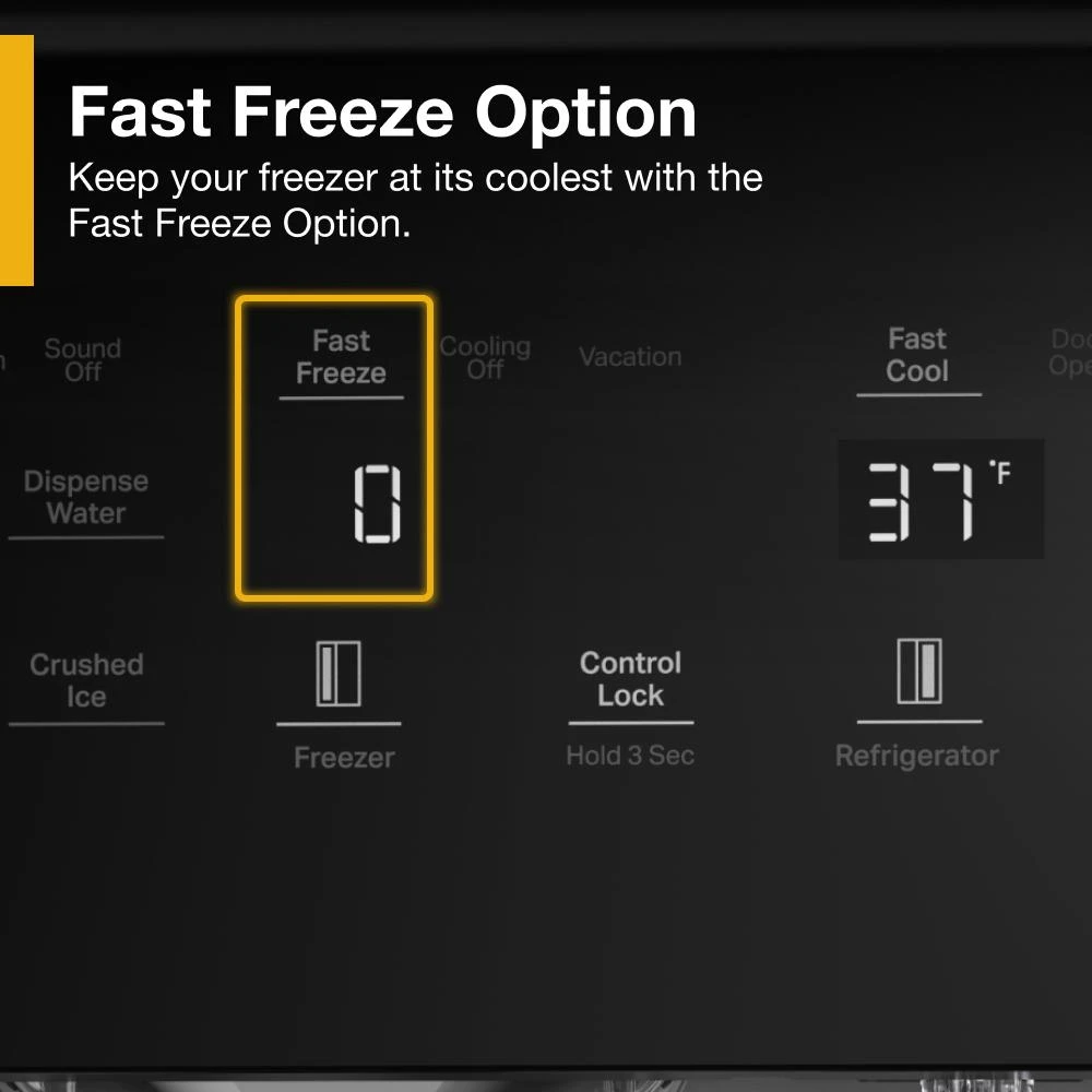 36-inch Counter Depth Side-by-Side Refrigerator with TruCool™ System WRSC5536RZ