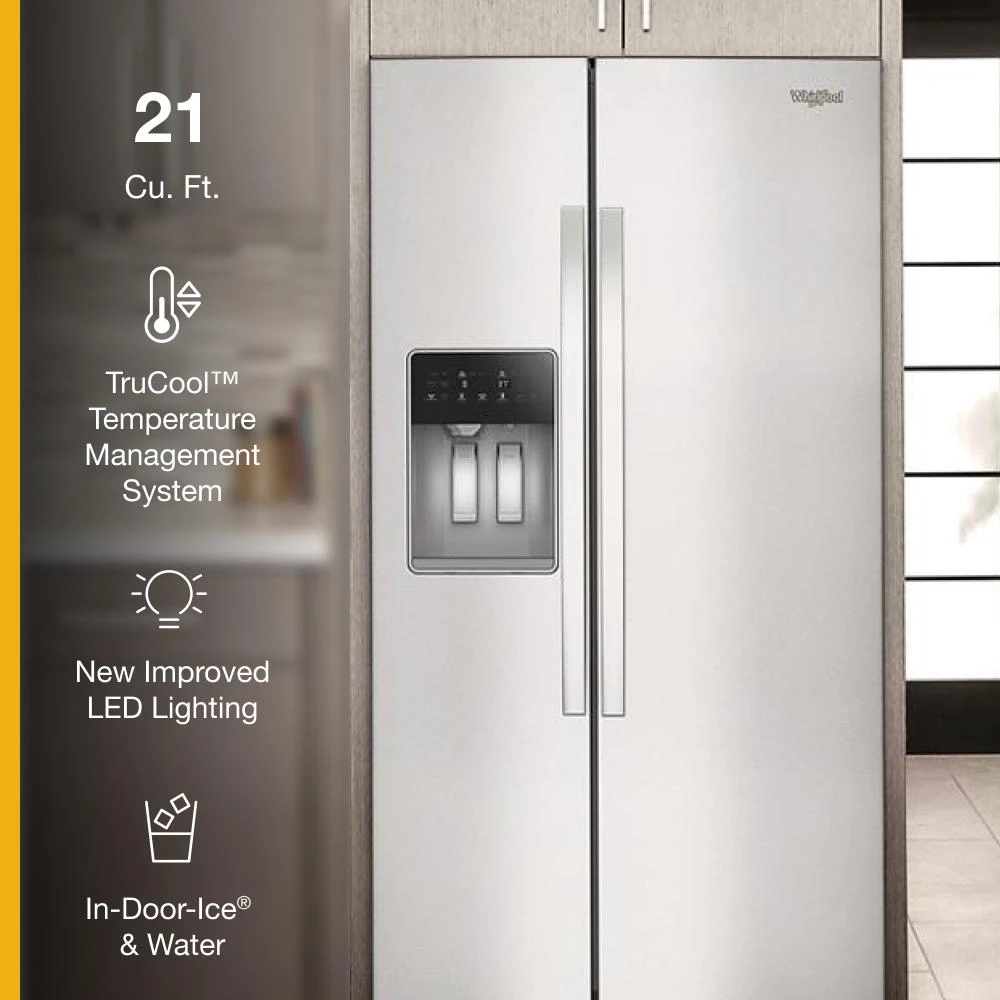 36-inch Counter Depth Side-by-Side Refrigerator with TruCool™ System WRSC5536RZ