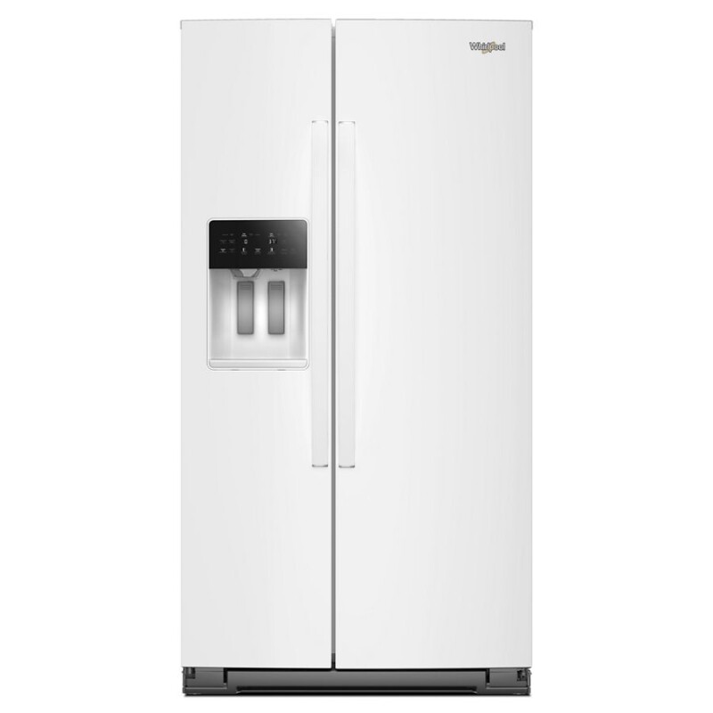 Whirlpool 36-inch Wide Side-by-Side Refrigerator - 28 cu. ft. White WRSF5536RW Picture 1