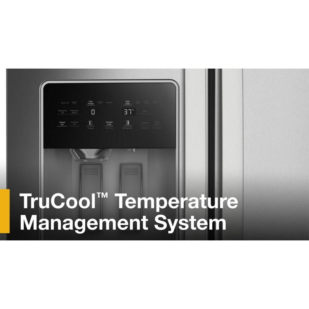 36-inch Standard Depth Side-by-Side Refrigerator with TruCool™ System WRSF5536RZ