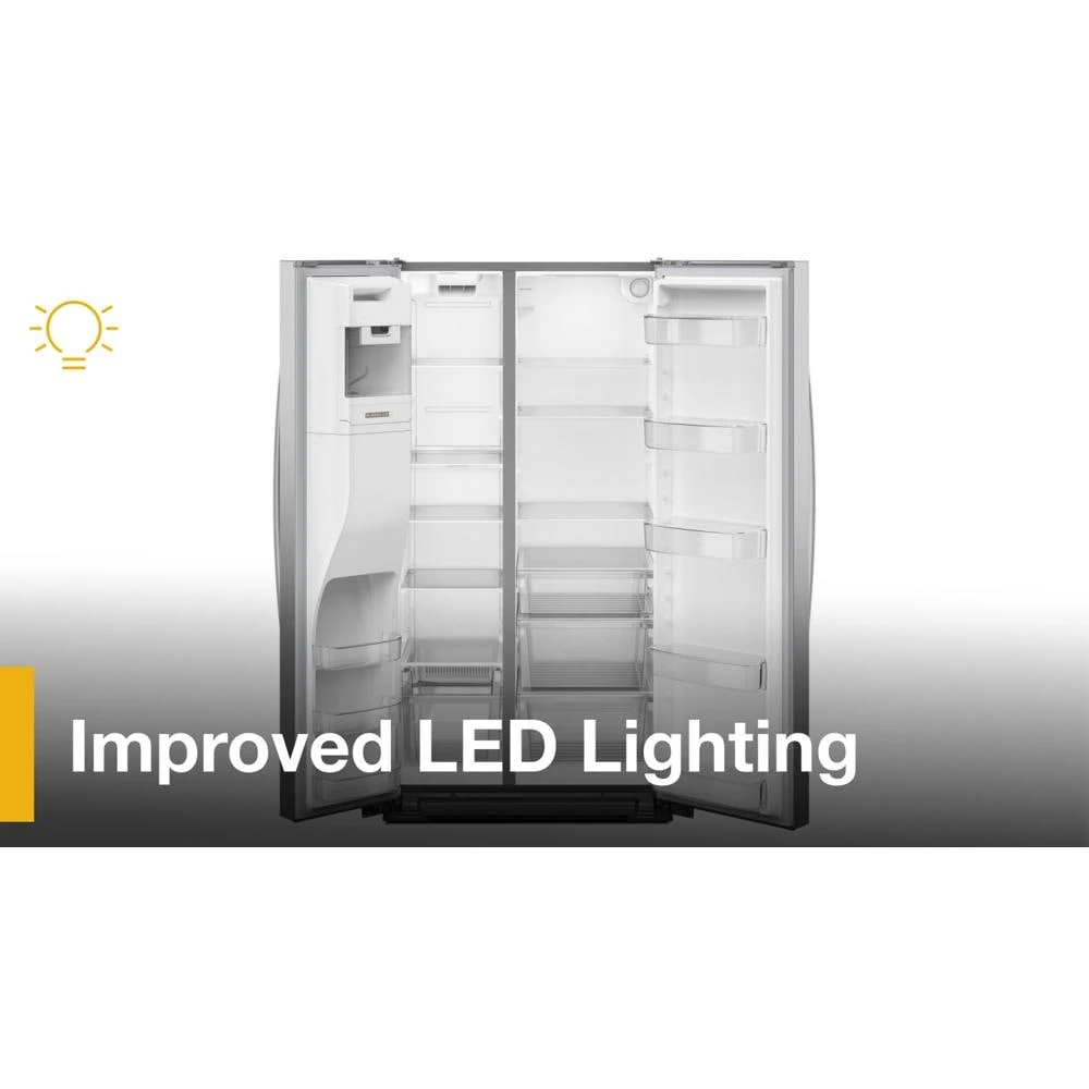 36-inch Standard Depth Side-by-Side Refrigerator with TruCool™ System WRSF5536RZ