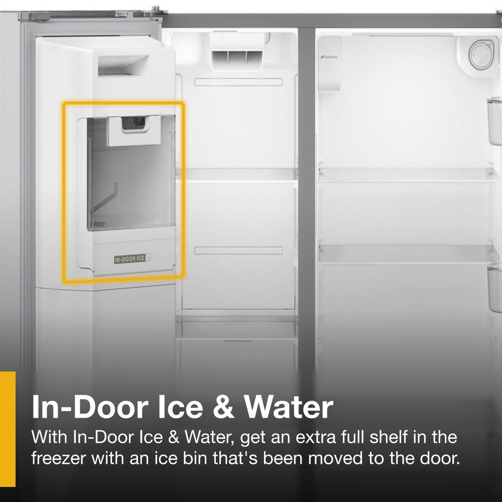 36-inch Standard Depth Side-by-Side Refrigerator with TruCool™ System WRSF5536RZ