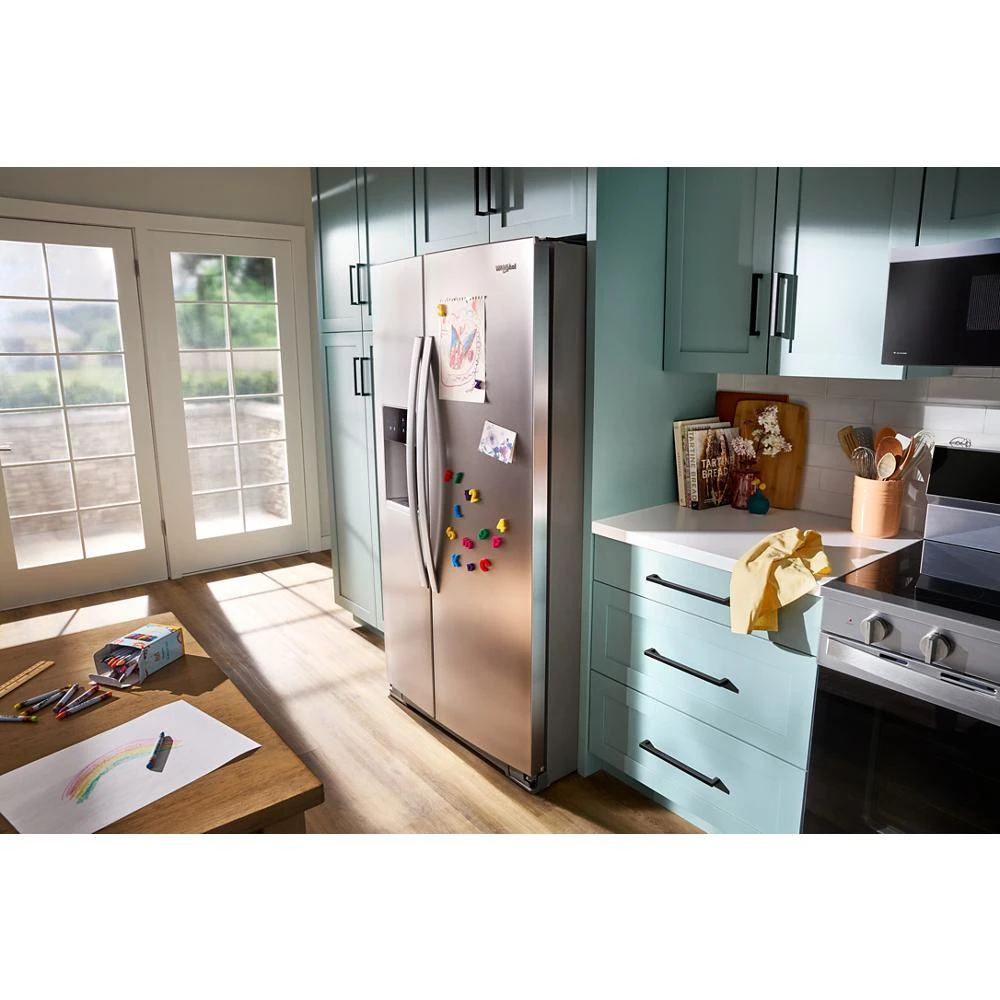 36-inch Standard Depth Side-by-Side Refrigerator with TruCool™ System WRSF5536RZ