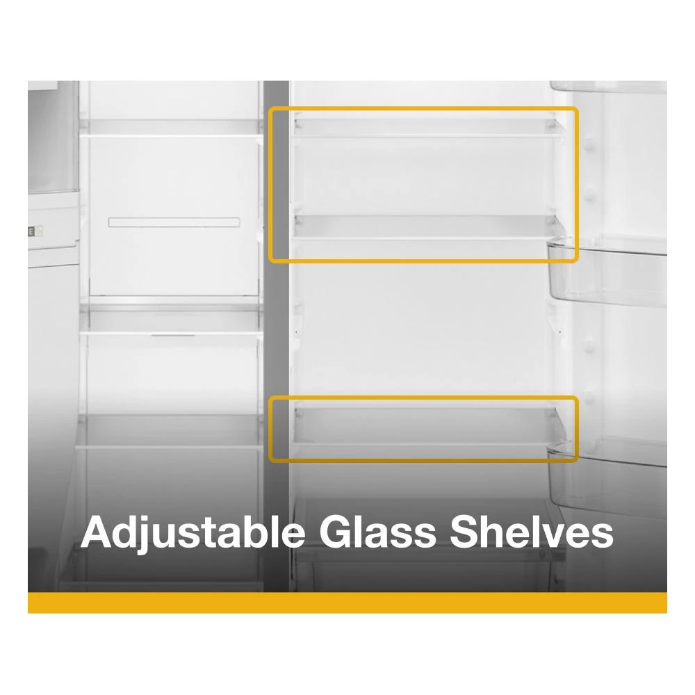 36-inch Standard Depth Side-by-Side Refrigerator with TruCool™ System WRSF5536RZ