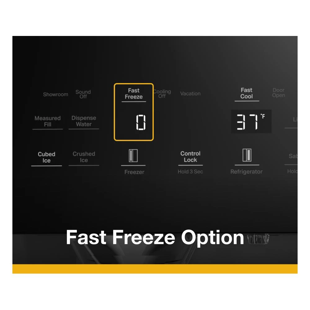 36-inch Standard Depth Side-by-Side Refrigerator with TruCool™ System WRSF5536RZ