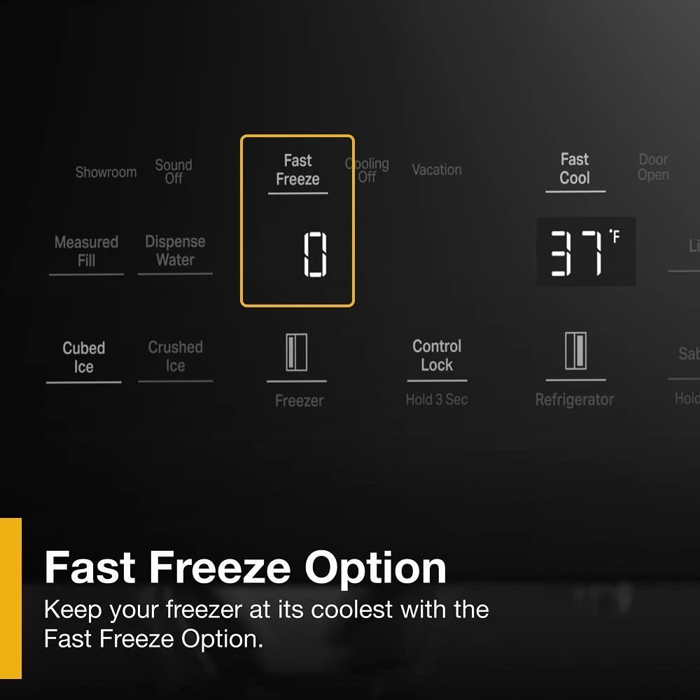 36-inch Standard Depth Side-by-Side Refrigerator with TruCool™ System WRSF5536RZ