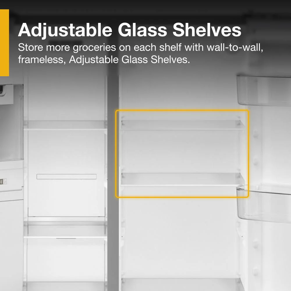 36-inch Standard Depth Side-by-Side Refrigerator with TruCool™ System WRSF5536RZ