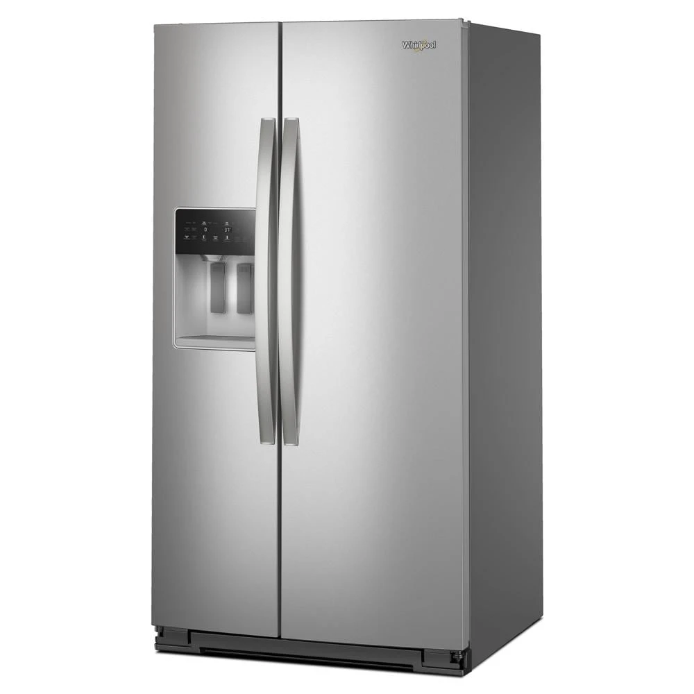 36-inch Standard Depth Side-by-Side Refrigerator with Prep & Store Bins WRSF6536RZ