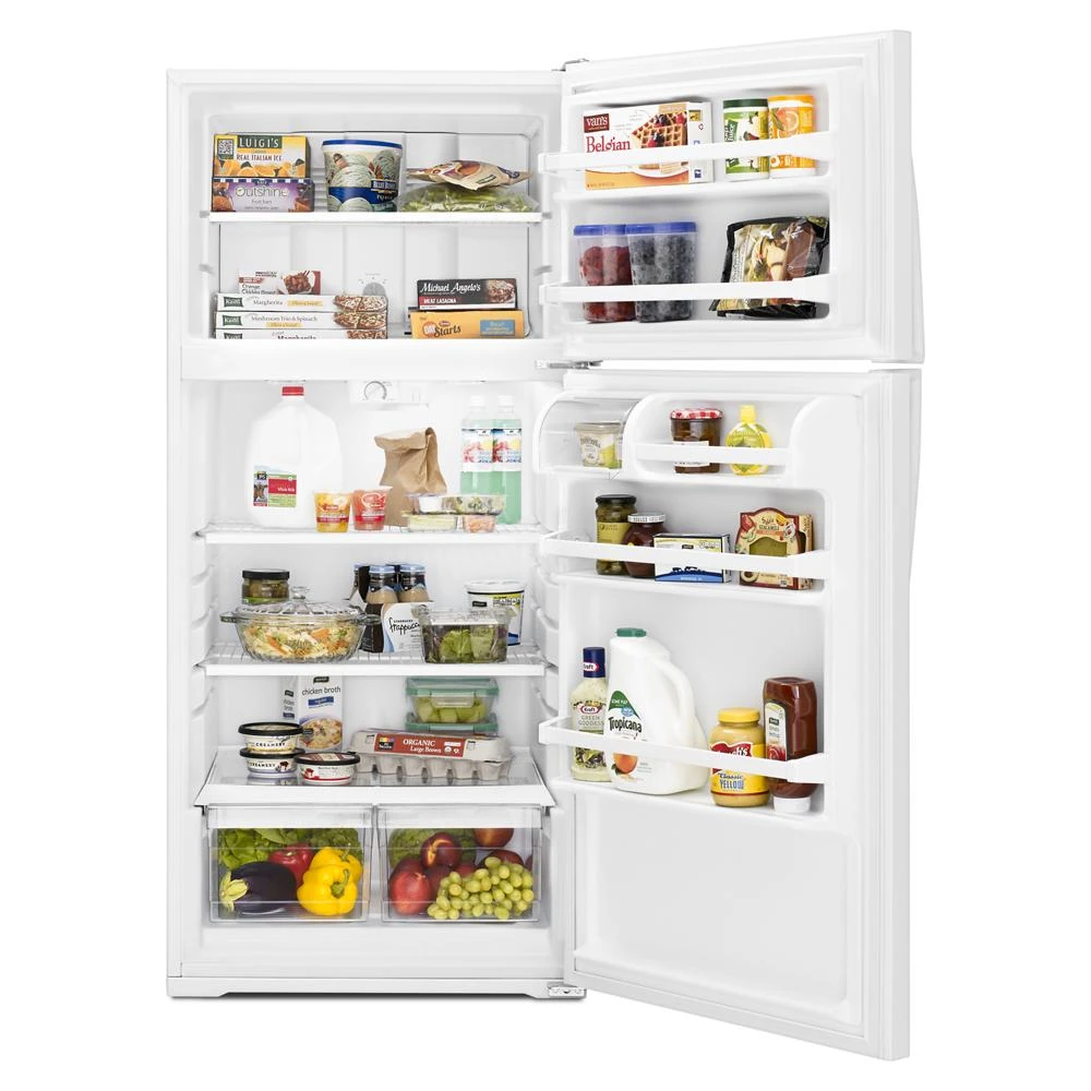 28-inch Wide Top Freezer Refrigerator - 14 Cu. Ft. WRT104TFDW