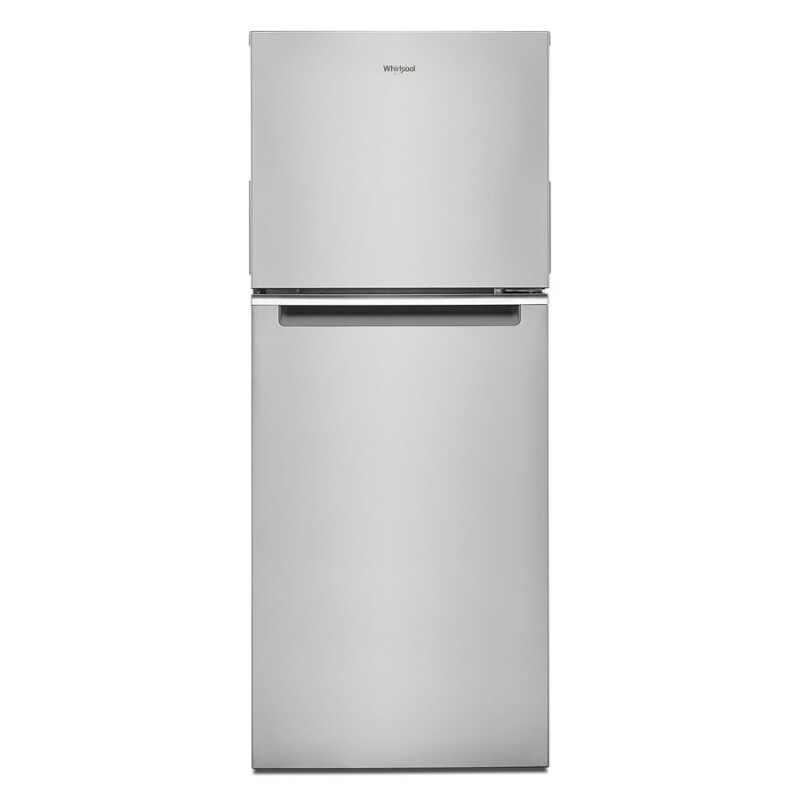 Whirlpool 24-inch Wide Small Space Top-Freezer Refrigerator - 11.6 cu. ft. Fingerprint-Resistant Stainless Finish WRT112CZJZ Picture 1