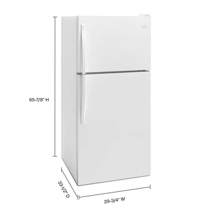 30-inch Wide Top Freezer Refrigerator - 18 Cu. Ft. WRT138FFDW