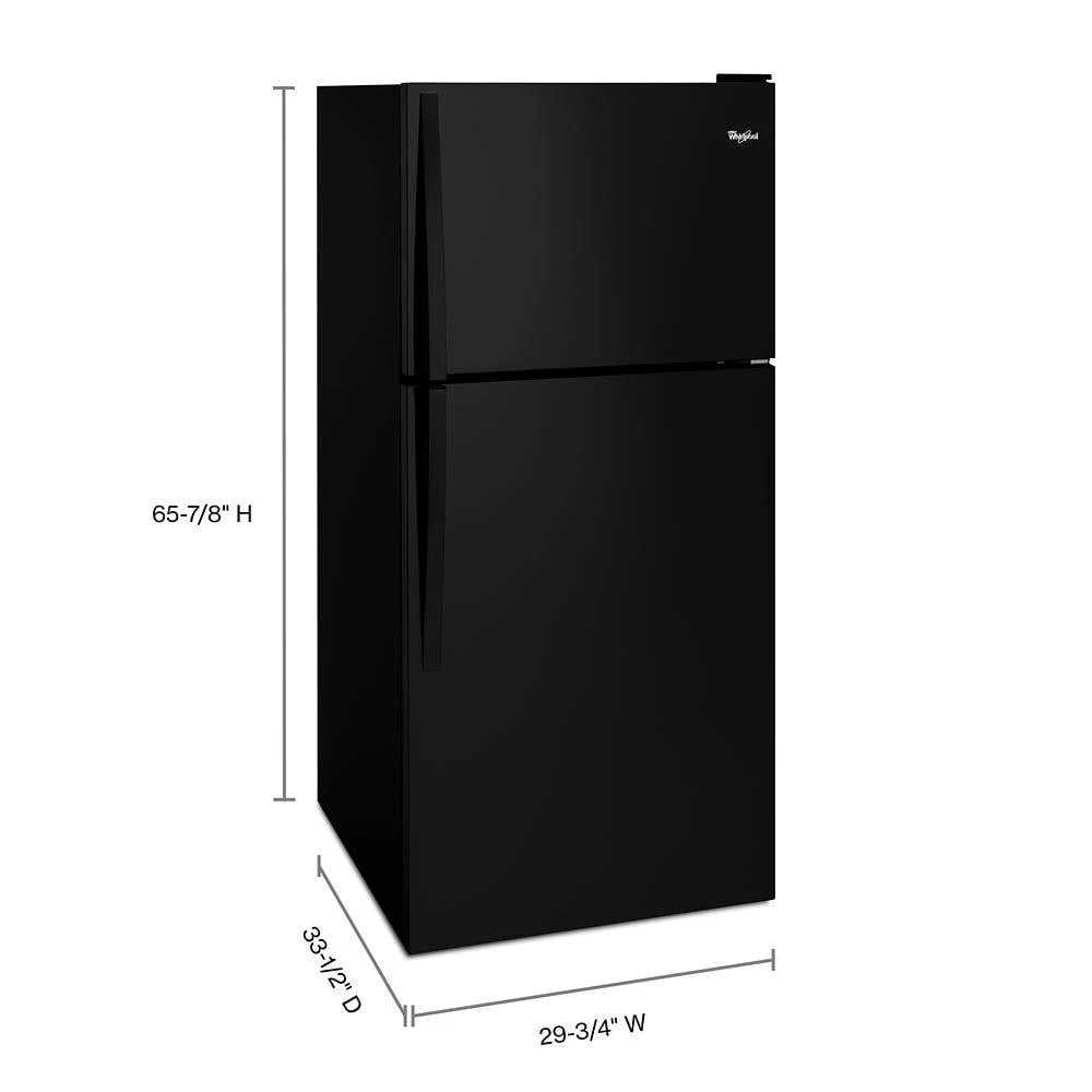 30" Wide Top-Freezer Refrigerator WRT148FZDB