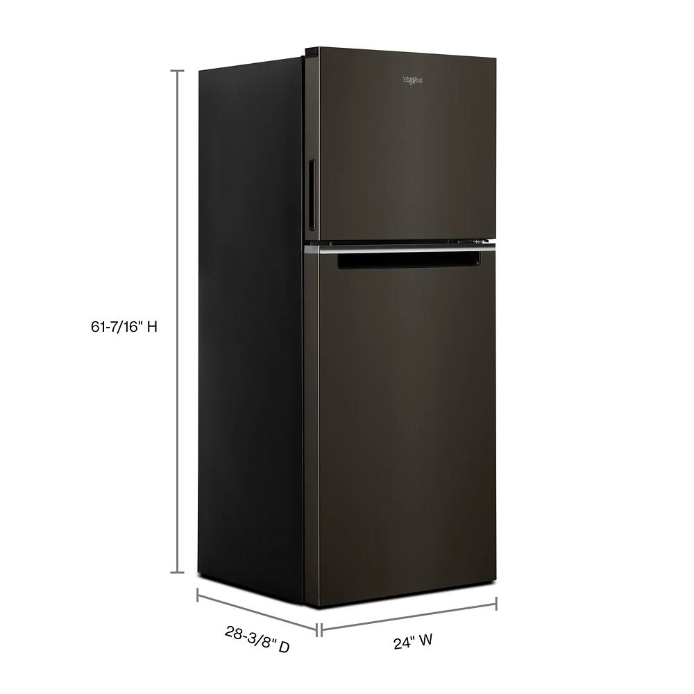 24-inch Wide Top-Freezer Refrigerator - 11.6 cu. ft. WRT312CZJV