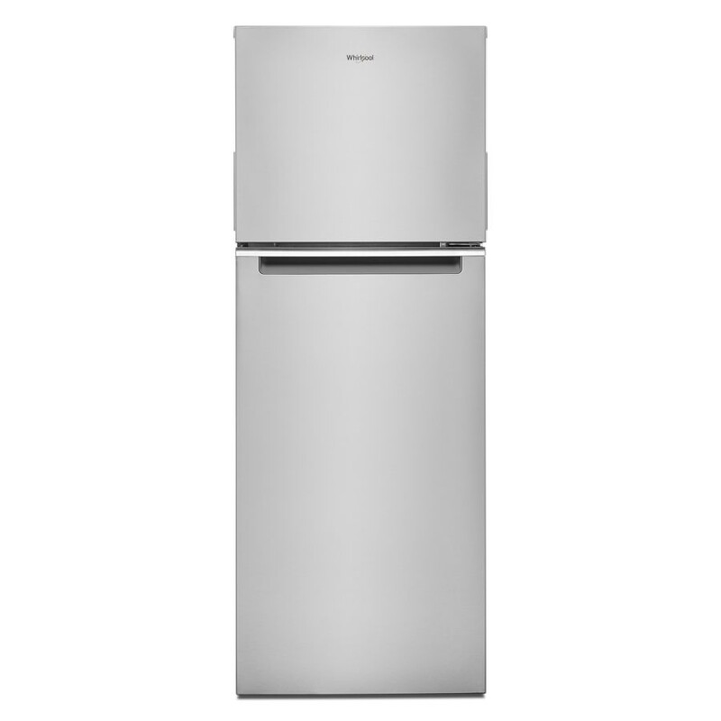 Whirlpool 24-inch Wide Small Space Top-Freezer Refrigerator - 12.9 cu. ft. Fingerprint-Resistant Stainless Finish WRT313CZLZ Picture 1