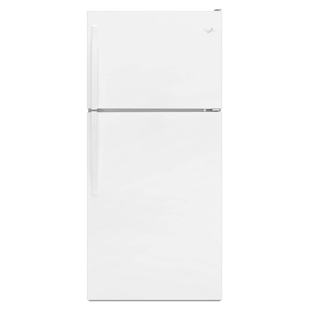Whirlpool 30-inch Wide Top Freezer Refrigerator - 18 cu. ft. White WRT318FMDW Picture 1
