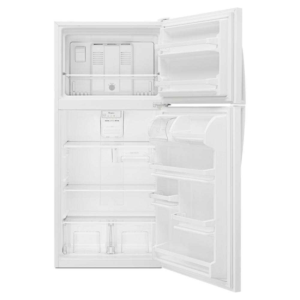 Whirlpool 30-inch Wide Top Freezer Refrigerator - 18 cu. ft. White WRT318FZDW Picture 1
