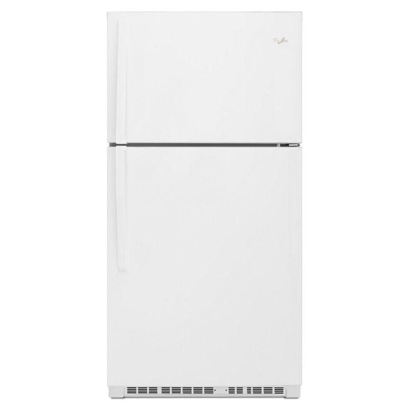 Whirlpool 33-inch Wide Top Freezer Refrigerator - 21 cu. ft. White WRT511SZDW Picture 1