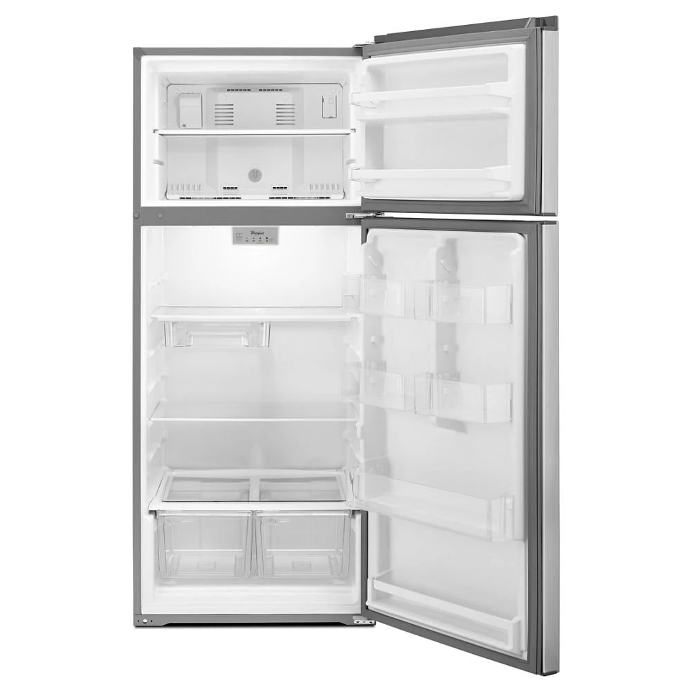 28-inch Wide Refrigerator Compatible With The EZ Connect Icemaker Kit – 18 Cu. Ft. WRT518SZFG
