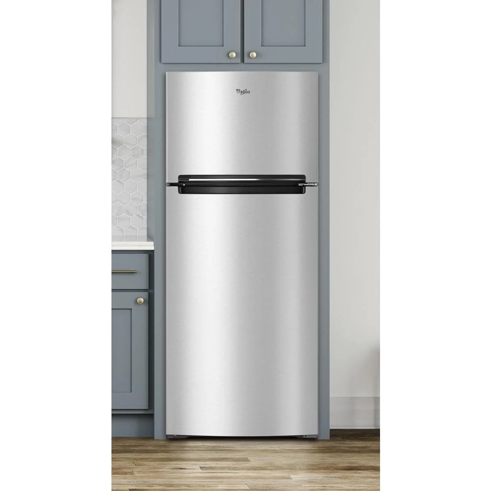 28-inch Wide Refrigerator Compatible With The EZ Connect Icemaker Kit – 18 Cu. Ft. WRT518SZFG