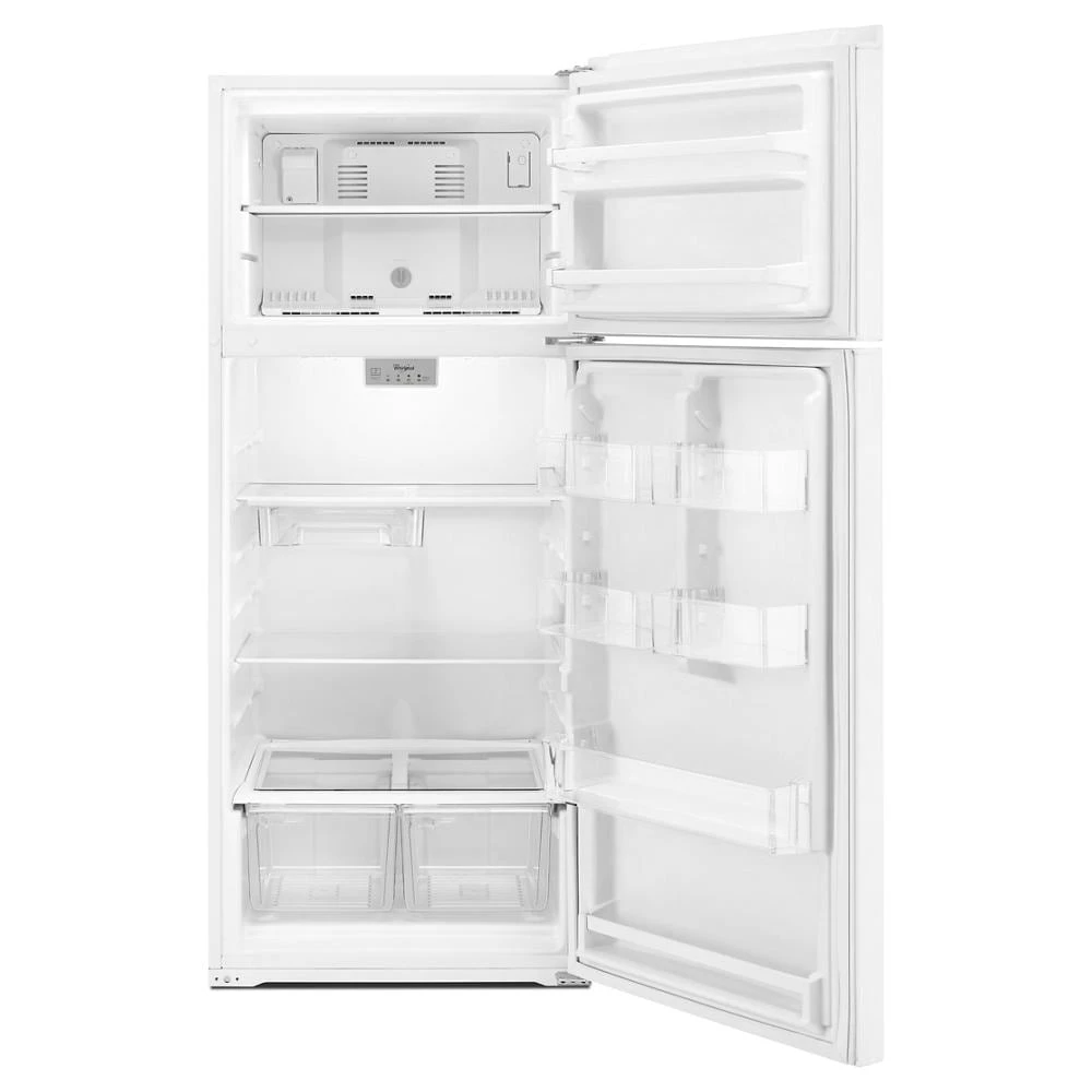 28-inch Wide Refrigerator Compatible With The EZ Connect Icemaker Kit – 18 Cu. Ft. WRT518SZFW
