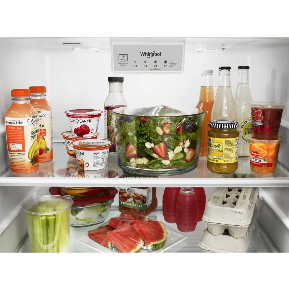 28-inch Wide Refrigerator Compatible With The EZ Connect Icemaker Kit - 18 Cu. Ft. WRT518SZKV