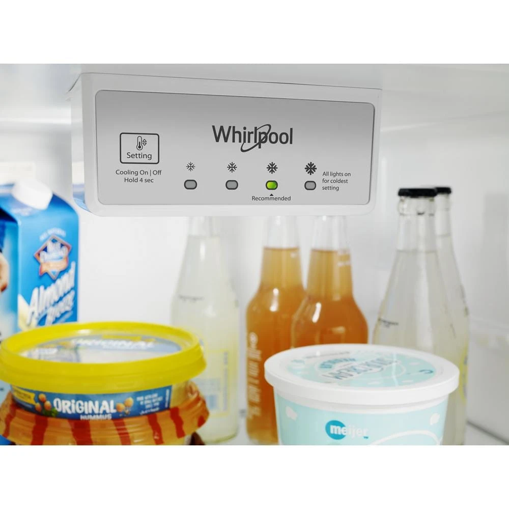 28-inch Wide Refrigerator Compatible With The EZ Connect Icemaker Kit - 18 Cu. Ft. WRT518SZKV
