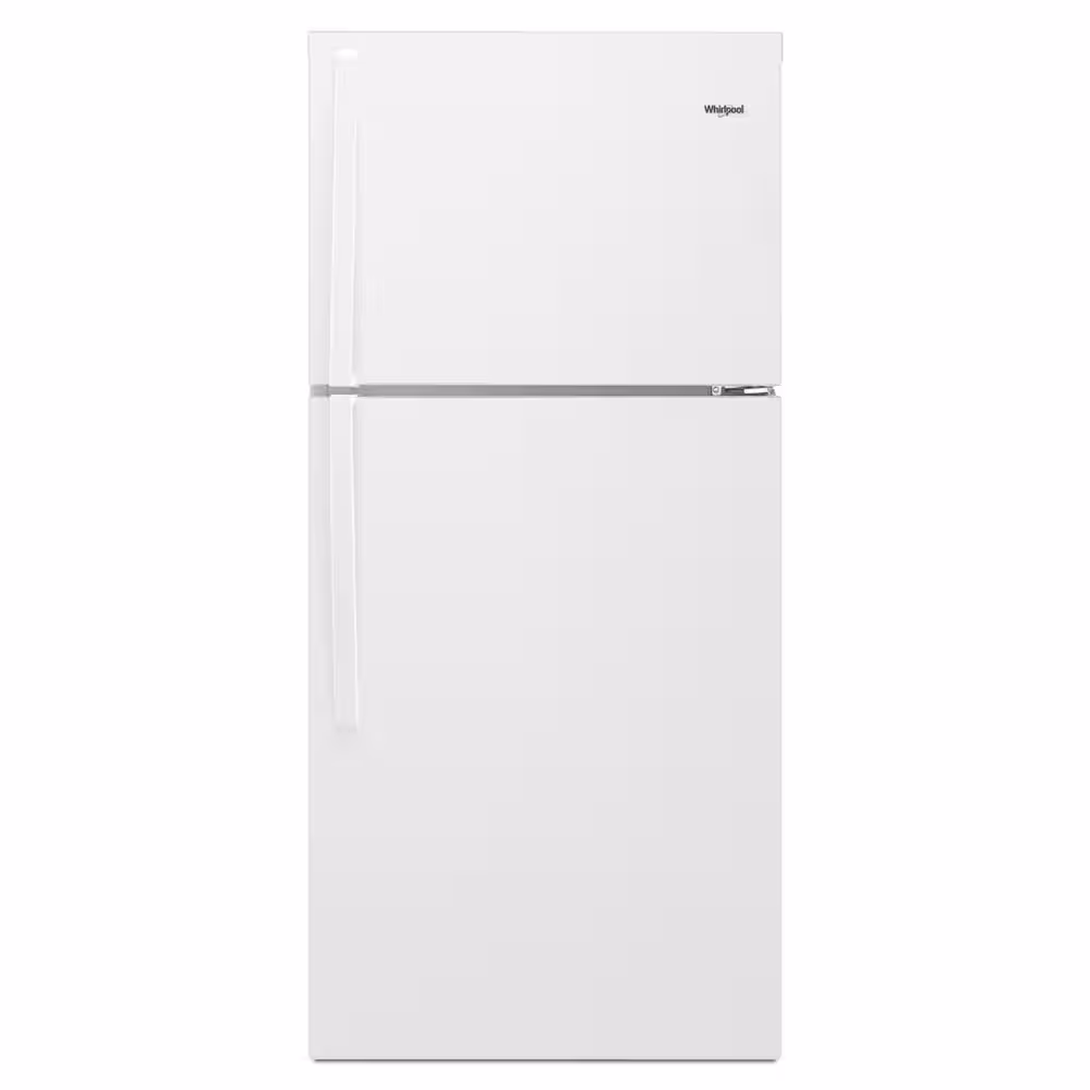 Whirlpool 30-inch Wide Top Freezer Refrigerator - 19 Cu. Ft. White WRT519SZDW Picture 1